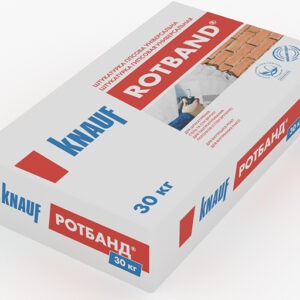 Штукатурка гіпсова Ротбанд, Knauf, 30 кг