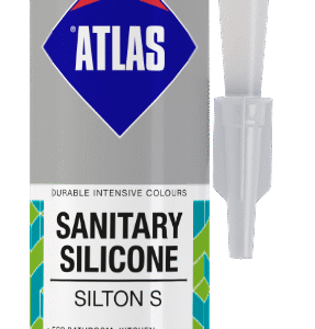 Силікон ATLAS SILTON S Sanitary_UA, 000 ПРОЗОРИЙ, SILTON-S-000-UA, 280 мл