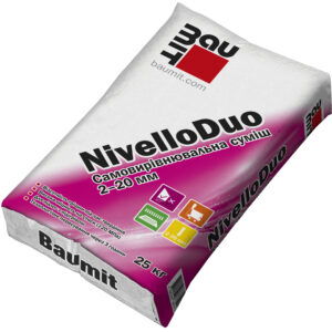 Самовирівнююча підлога Baumit Nivello Duo 25 кг 1/54